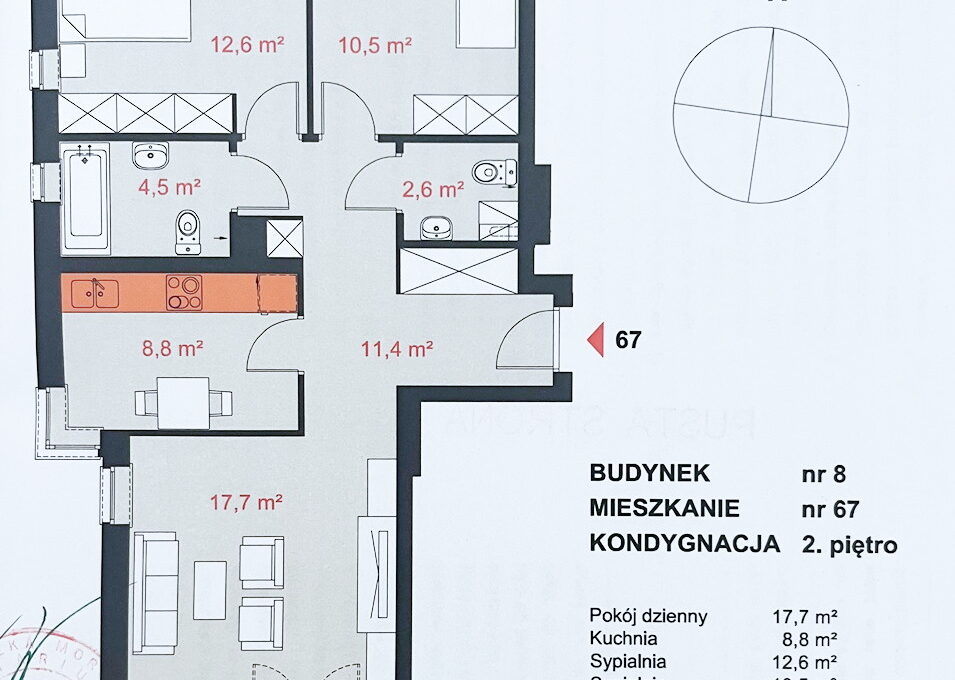 Sikorskiego_4_pokoje_duży_balkon_zielone_otoczenie_rzut